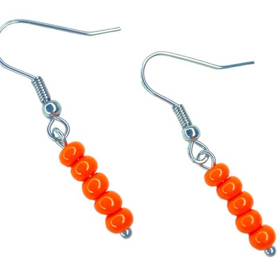 Bead Stick Drop Earrings for Women Teens - image1
